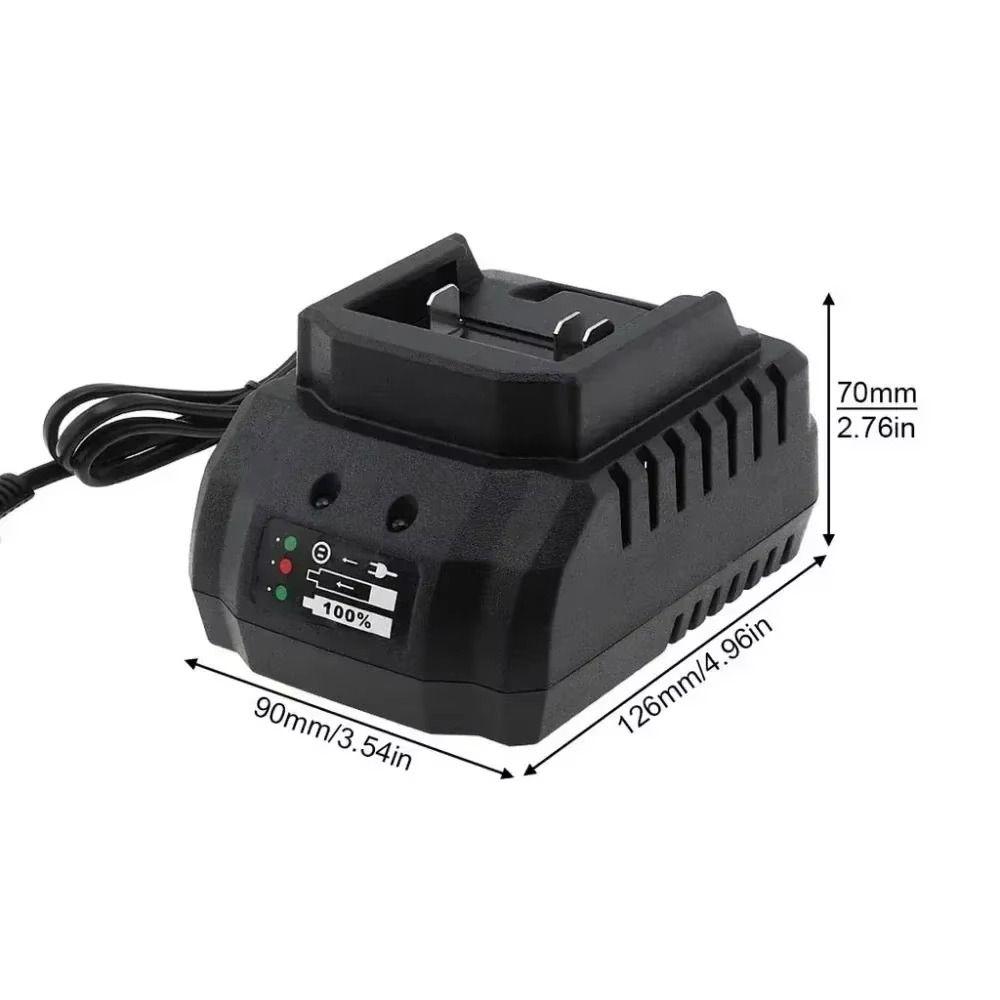 1Pcs Portable Battery Charger US/EU plug Power Tool Li-ion Charging Adapter Replacement Parts 18V 21V