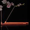 2pcs Wood Incenses Holder With Adjustment Angles Aromatherapies Incenses Holder Great for Office or Home Decoration