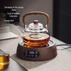 YIHUTEA Transparent Glass Tea Set with Beam Kettle