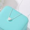 Necklace Bracelet Set, Alloy Plating Wear-Resistant Oxidation-Resistant Jewelry, Adjustable Chain Minimalist Love Pendant Jewelry