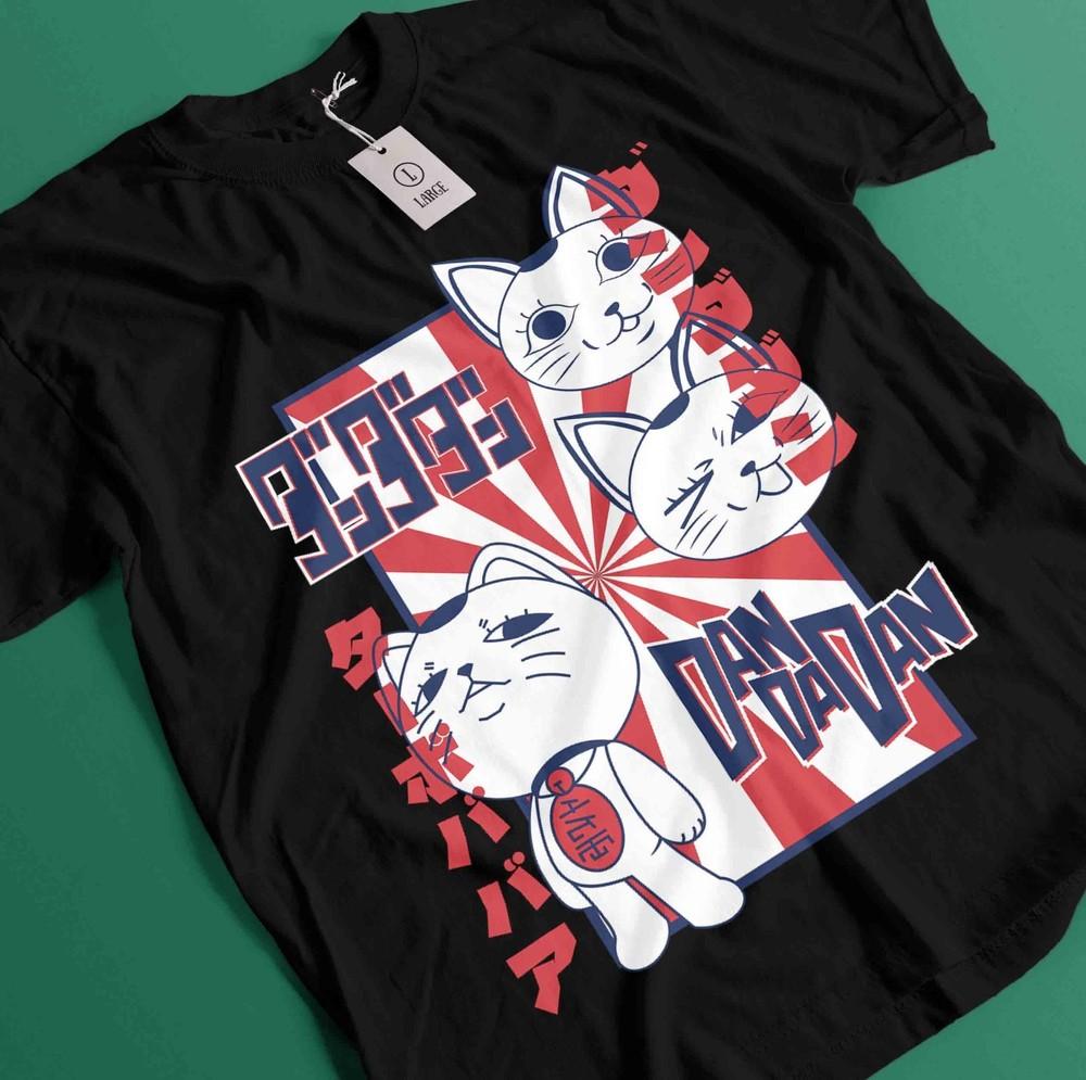 

Футболка Dan Da Dan Футболка Окарун Футболка Момо Аясэ Футболка Кен Футболка Турбо Джин Айра Сэйко 2XL