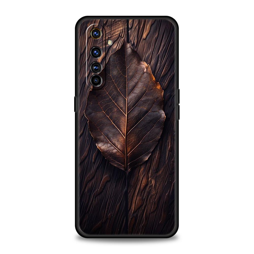 Phone Case For Oppo A17 A31 A54 A57 A78 A79 A80 A98 Find X5 X6 Reno 7 8 10 11 12 13 F Pro Soft TPU Cover Retro Forest Brown Wood