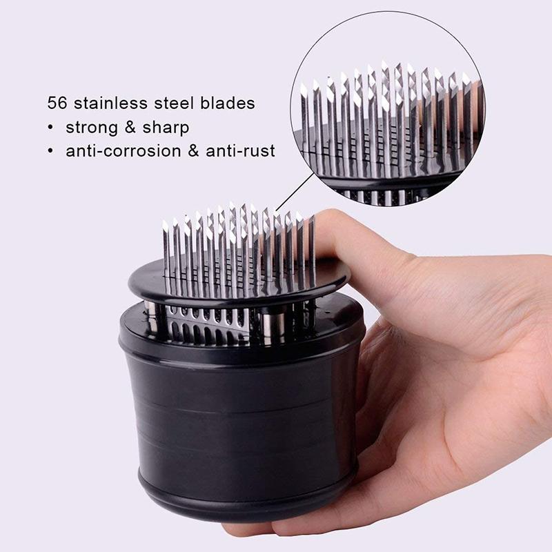 Meat Tenderizer 56 Blades Needle Tender Meat Needle with Broken Tendons Pork Chop Chicken Chop Chicken Wings Needle Meat Hammer