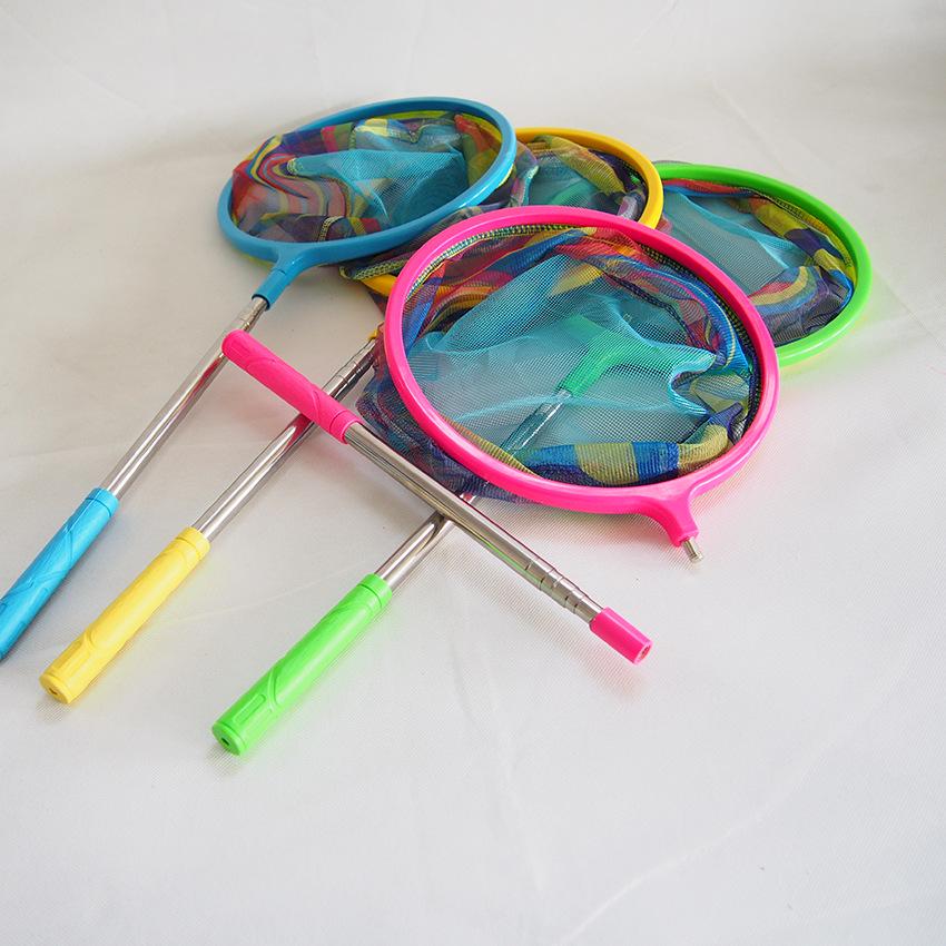 Children's Telescopic Mini Fishing Net for Insects & Butterflies - Colorful Outdoor Landing Net