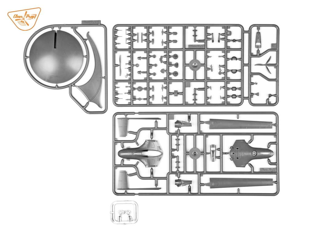 Clear Prop! 1/72 Ukrainian TB2 Bayraktar Unmanned Aerial Vehicle Plastic Model CPU72034
