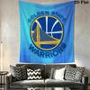 Golden State Warriors Wall Tapestry Aesthetic Wall Hanging Printed Fabric Blanket Decorative Tapestries for Bedroom Living Room Home Decor