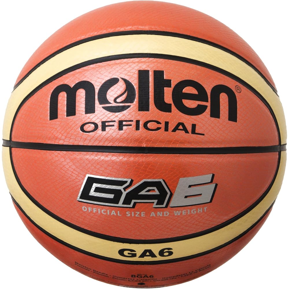 Molten GA6 Size 6 Basketball BGA6 Lightweight Durable Design Sports Equipment
