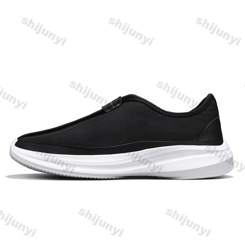 Fashion Men's Casual Shoes 2025 Spring Summer New Fashion Non Slip Mesh Breathable Sneakers Lightweight Comfortable Slip On Wedge Shoes