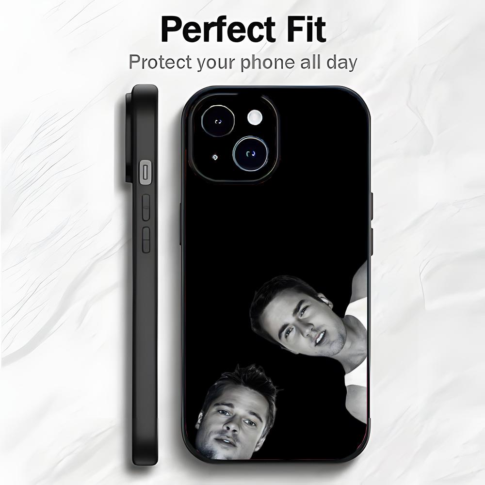

Bold Edgy American Movie F-Fight Club Phone Case Phone Case Soft Packaging Lightweight For iPhone17 16 15 14 13ProMax iphone12promax