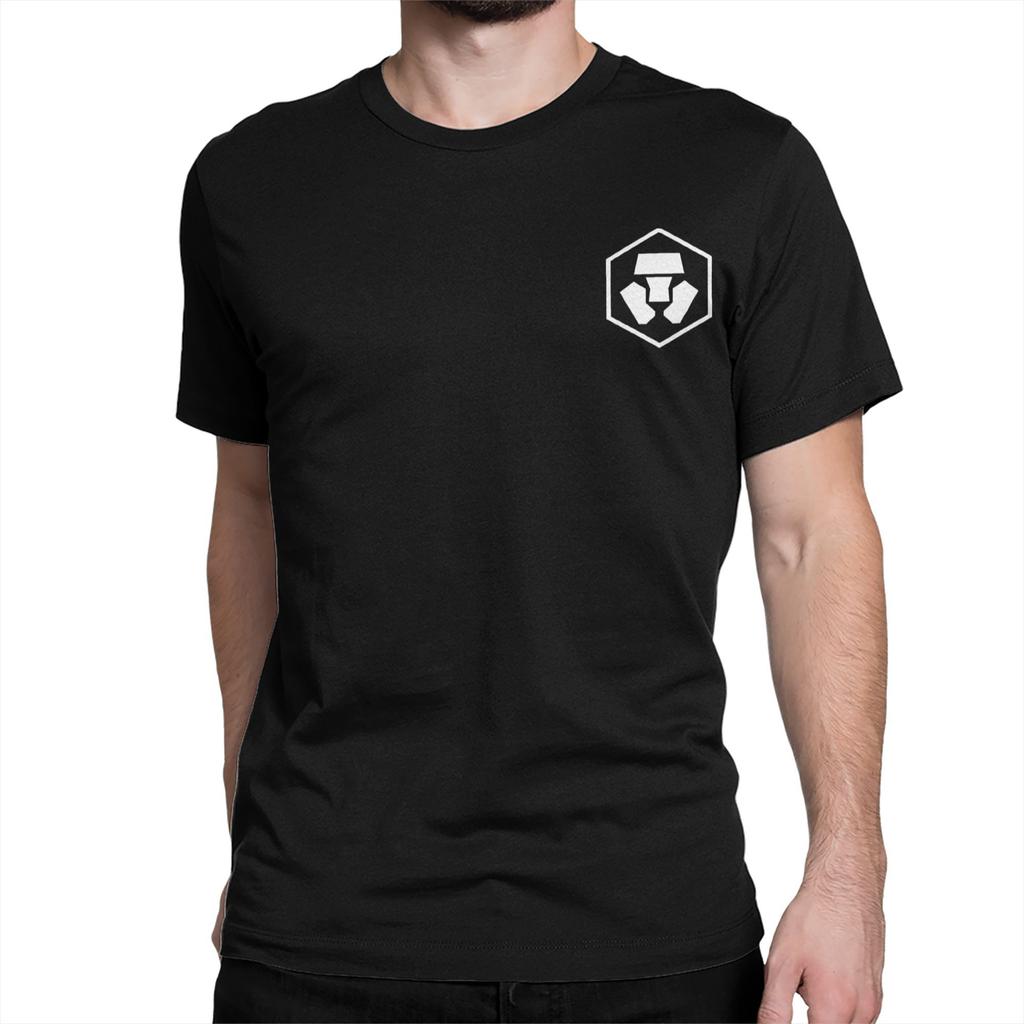 Coin cryptocurrency Logo T-Shirt Men Women  Vintage Cotton Tees O Neck Short Sleeve T Shirt Party Clothing
