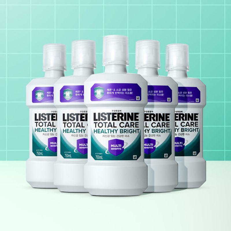 LISTERINE Healthy Bright 750mlx5 Healthy Bright 750mlx5