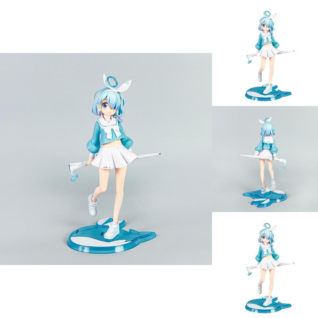 Arona Blue Archive Pvc Figure With Articulated Pose For Anime Collectors