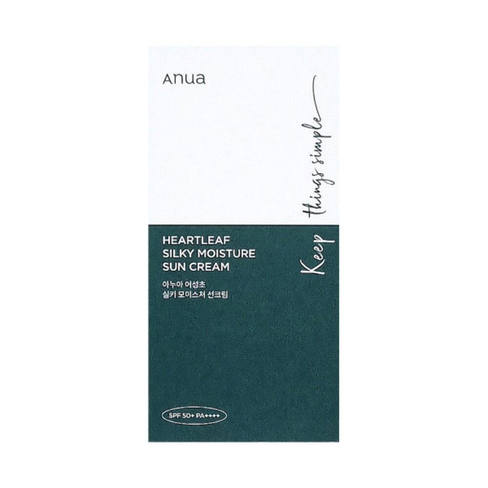 Anua Houttuynia Cordata Silky Moisture Sun Cream 50ml Non-sticky mild sun cream