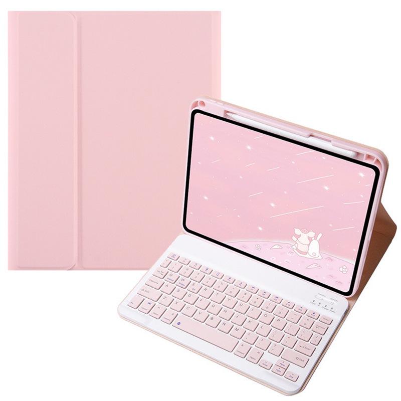 Huawei MatePad SE 11.5S Bluetooth Keyboard Case: Magnetic Leather Cover for 2024 Tablet