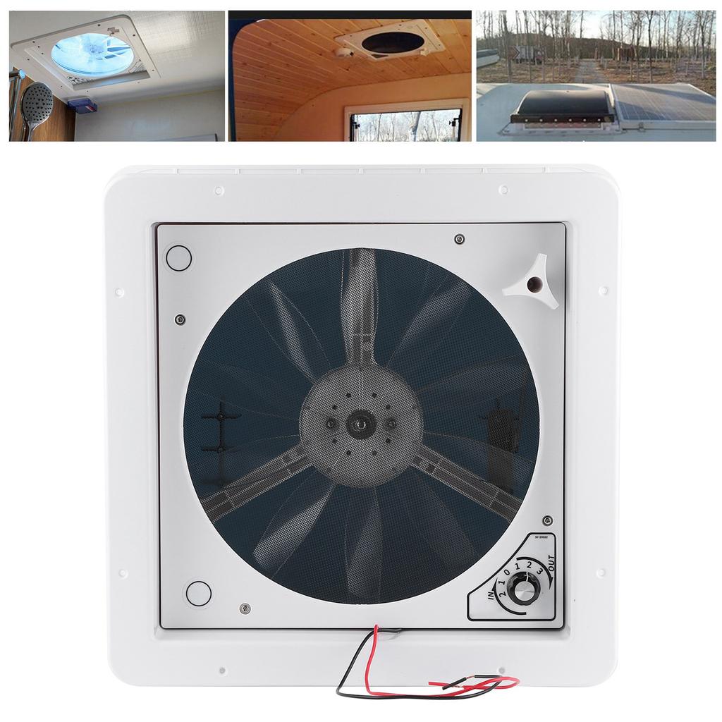 Ventilator de evacuare 12 V, reglare manuală a vitezei, ventilație electrică pentru iaht rulotă rulotă rulotă
