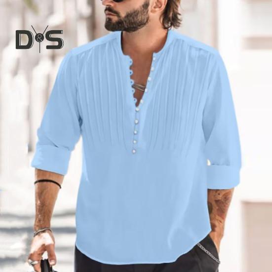 

Простая стильная летняя футболка с пуговицами, стильная быстросохнущая летняя футболка