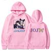 Bizarre Adventure Jojo Pánské mikiny Klučičí Harajuku Dívčí pulovr Efektní hudební dárek Volná pohodlná mikina