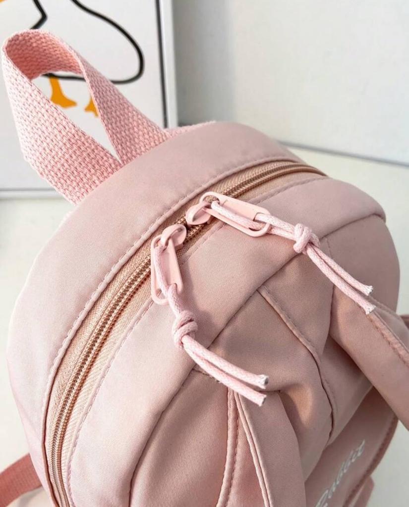 Kids Backpack with Ears and Cute Backpack J.B.things Rabbit-Shaped Tail, Design, Baby, Kids, (Purple, Mini)