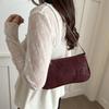 Square Leopard Print Shoulder Bag Large Capacity Matte Finish Handbags French Stick Bag  Outings