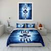 "Toronto Maple Leafs Ice Hockey Design" Print Bedding Set Duvet Cover Pillowcases (1* Duvet Cover 2* Pillowcases Do Not Include Comforter)