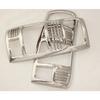 Rear Tail Light Lamp Cover Trim For 90-97 Toyota Land Cruiser FJ80 LC80 Chrome