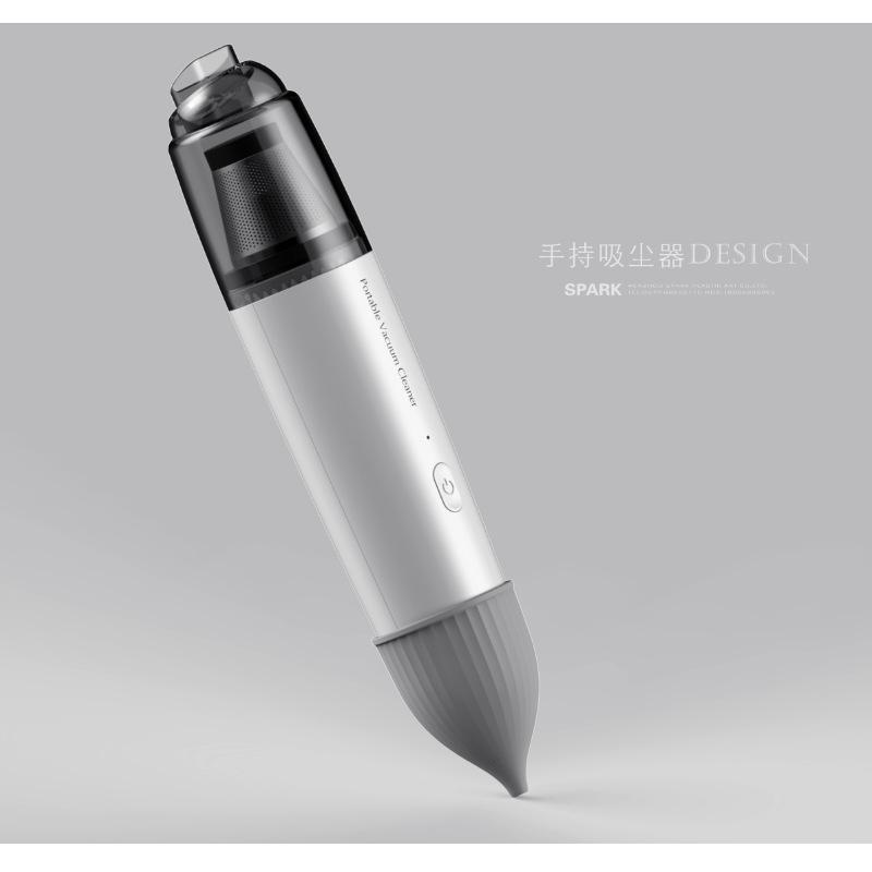 Car Vacuum Cleaner Mite Remover Car Wireless Rechargeable High Power Small Handheld Household Mini Vacuum Cleaner