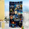 Inter Milan Customize Your Name Beach Towel Quick-Dry Soft Microfiber