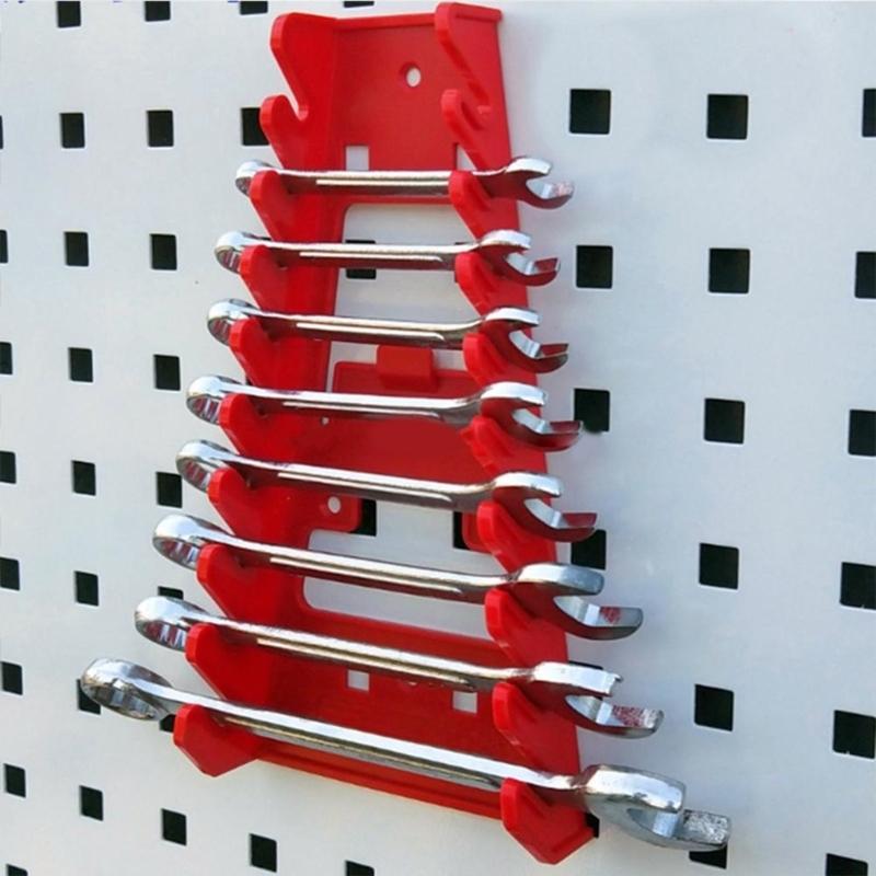 Portachiavi in Plastica Resistente con Molti Slot Design Compatto Porta Chiavi per Meccanici Appassionati del Fai da Te Uso Domestico