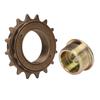 16 T Single Speed Bike Bicycle Freewheel 16 Teeth Single Speed Freewheel Flywheel Sprocket Bike