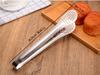 Kitchen tongs kitchen utensils BBQ  Food Clip kitchen Chief Tongs Stainless Steel Portable for Picnic Barbecue Cooking