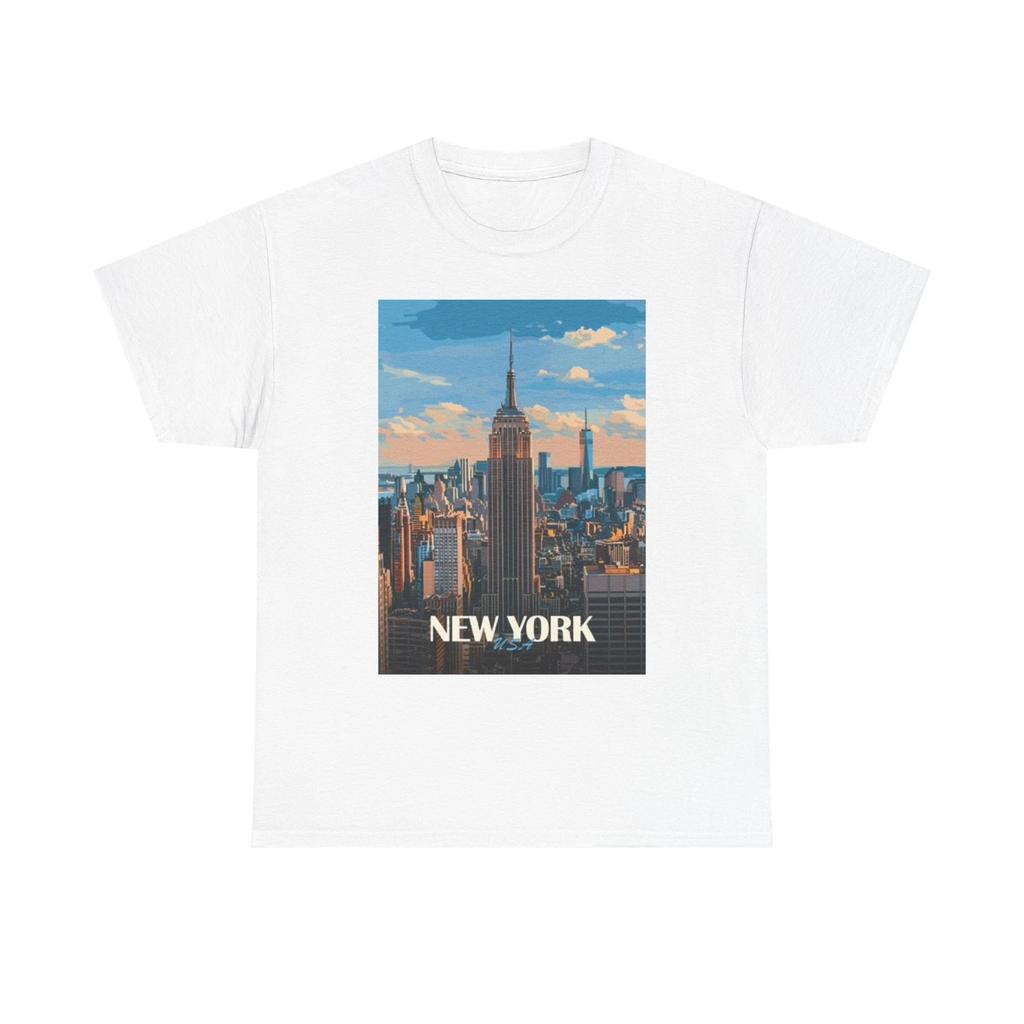 Men's and Women's T-shirts New York Graphic