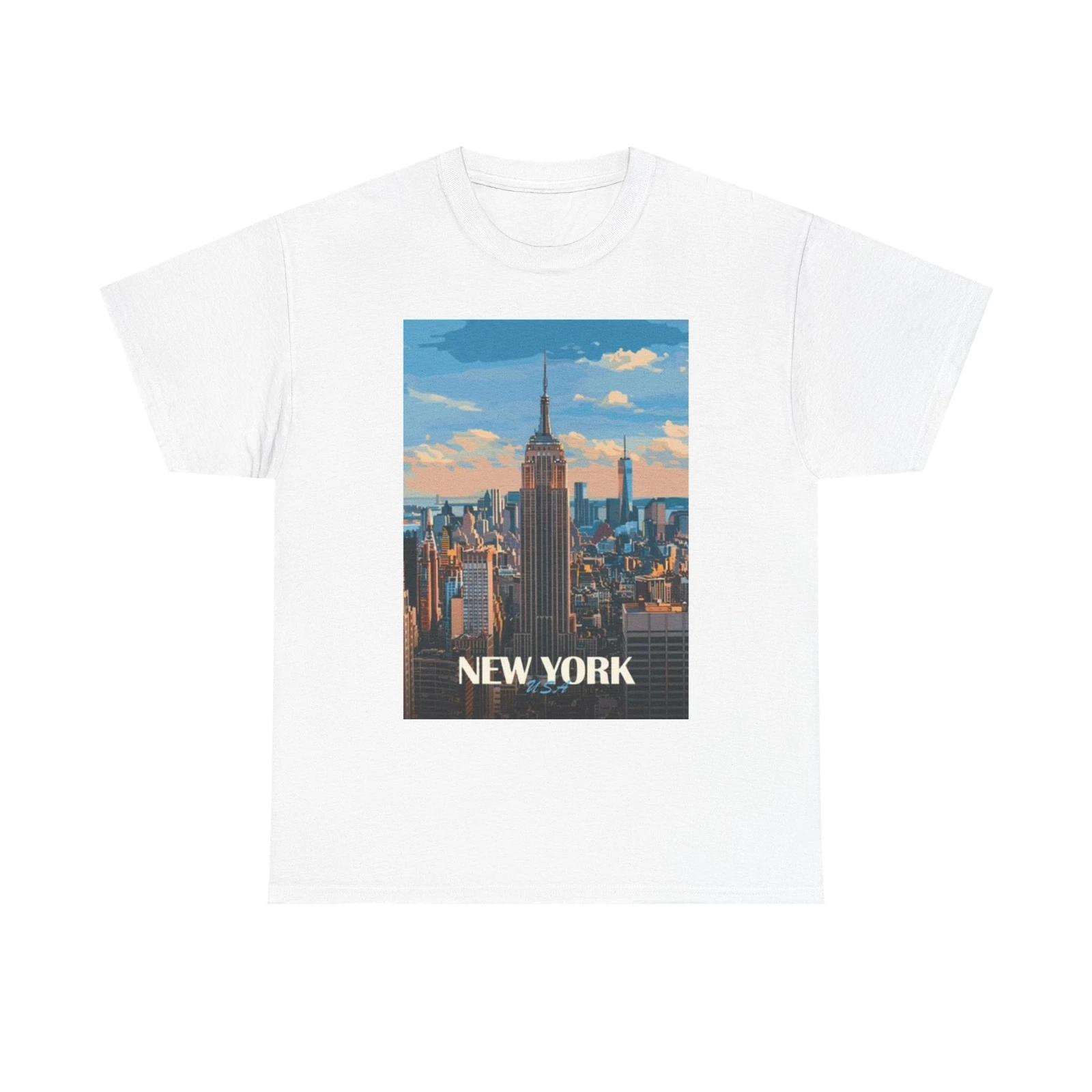 Men s and Women s T-shirts New York Graphic XL