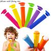 Silicone World Summer DIY Popsicle Silicone Molds Handheld Ice Cream Mold Food Grade SilicaGel Popsicles Ice Cube Mold Ice Maker