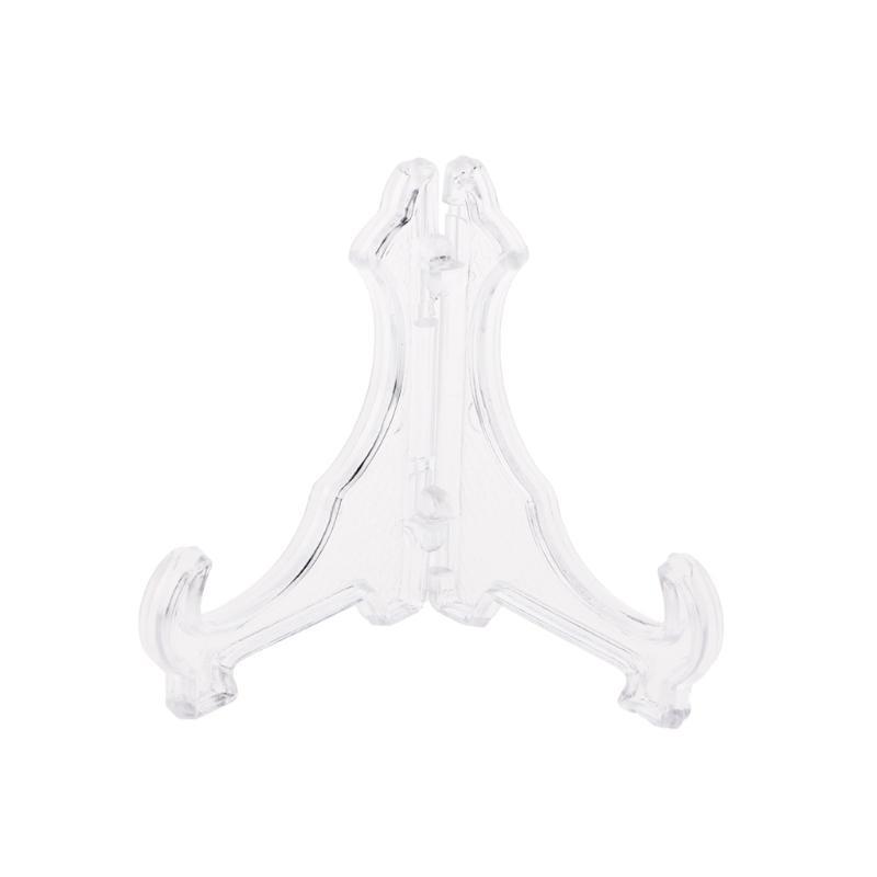 

Пластиковый мольберт, держатель для показа фотографий, фоторамок, подставка для значков, свадебный декор для дома чистый