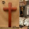 Wall Cross Decor Wall Hanging Decoration Wood Cross Catholic Gift Packaging Crucifix Wall Cross Wall Crosses for Home Decor