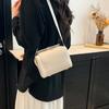 New Messenger Bag Temperament Retro Versatile High-end Niche Design Box Bag Single Shoulder Messenger Small Square Bag
