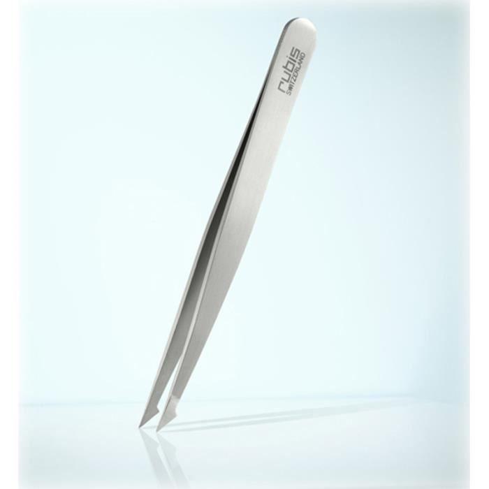 Rubis - Pince À Épiler Double Usage - Poils Et Échardes,