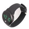 Digital Waterproof Watch Multifunctional Stylish Color Touch Screen Countdown Timer 12 24 Hours Sports Watch Black