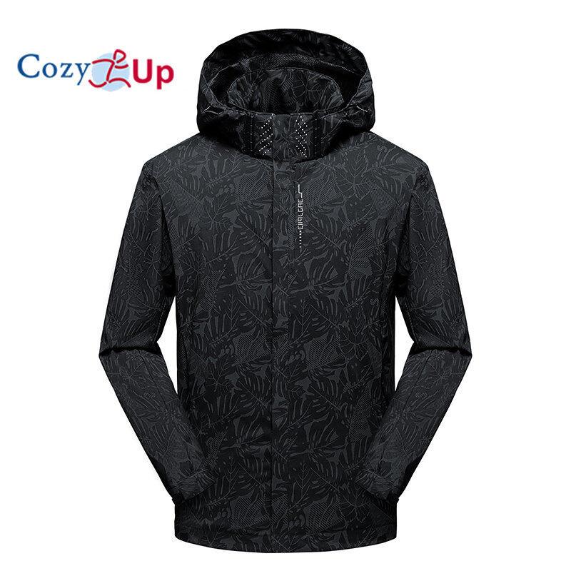 Cozy Up Menn vanntett turjakke Ny vår vindtett løpejakke Dame Camping Fiske Jakt Trekking Coats