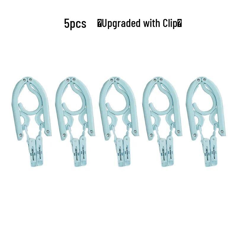 

Portable Travel Folding Hanger: Essential for Business Trips & Hotels.