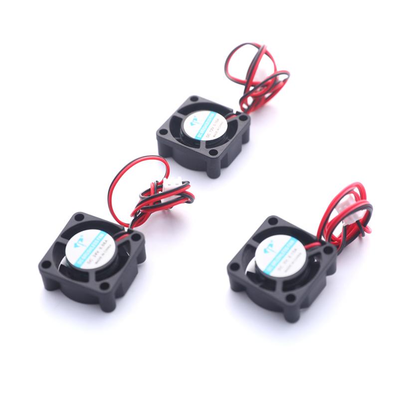12V 25Mm Mini Cooling Fan 2510 25X25X10Mm 2-Pin Dc Small Micro Cooler 2-Pack