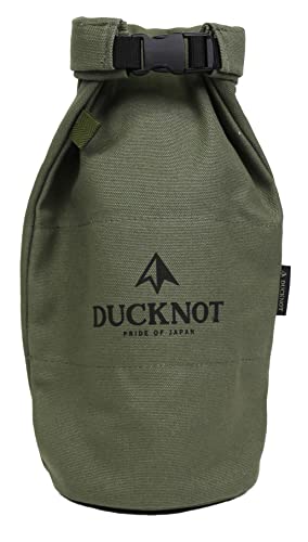 DUCKNOT Lantern Case 25 AUTHENTIC Canvas Lantern Case, Made in Japan, Compatible with Feuerhand, Dietz Oil Lanterns, and Hurricane Lanterns (Khaki)