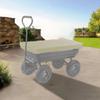 Oxford Fabric Folding Cart Cover for Outdoor Dust Rain Protection Waterproof UV Resistant 150 by 94 by 15 5 Cm