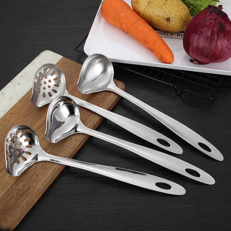 1Pc Stew Dipper Long Handle Cooking Tools Soup Stainless Steel Duck Mouth Shaped Spoon Kitchen Ladle Tableware Scoop Restaurant