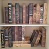 COZENTA Interior Fake Retro Antique Imitation Dummy Books of Large Books, Books, Style, Books, (Set 6, Size)