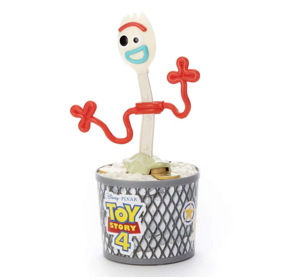 Disney Character Happy! Dancing! Toy Story 4 Forky, approximately 23cm tall