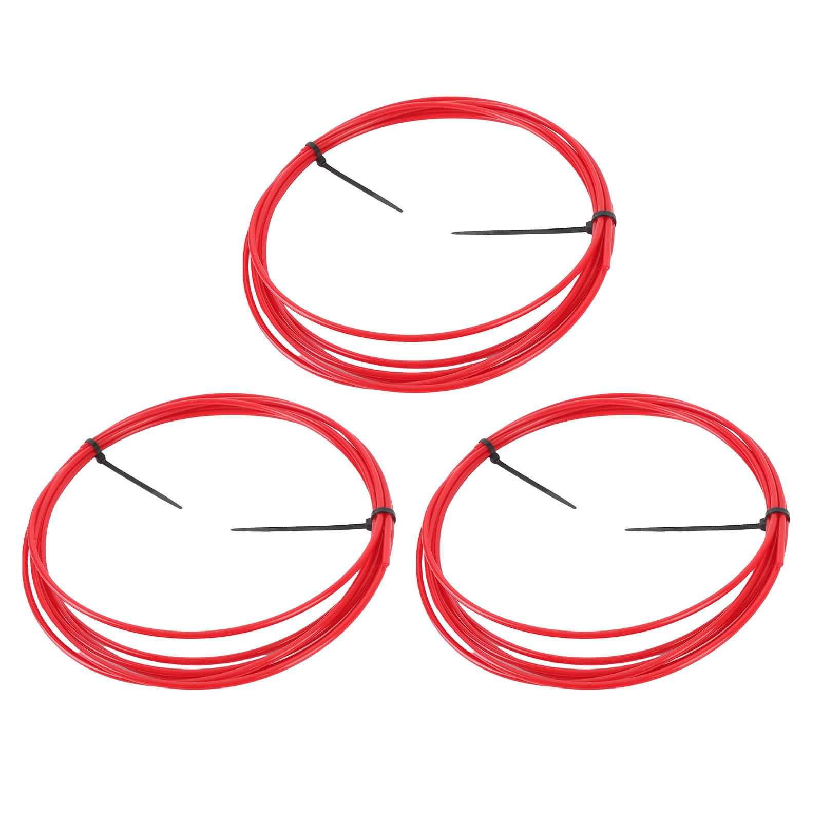 

3PCS 1 4 Inch Copper Pipe Bending Strips PE Plastic Tube Bending Tool for Air Conditioning Repair 4 Meter