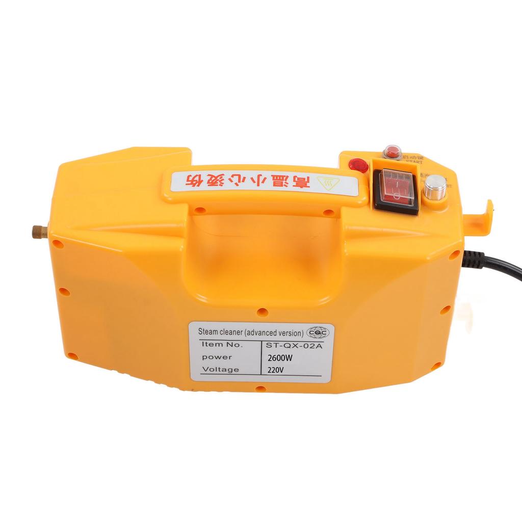 Steam Cleaner High Pressure Temperature Cleaning Machine Portable for Home Appliances 2600W EU Plug 220V