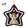 Festive Wall Fireplace Decoration Felt Christmas Pendant Decorative Hanging Ornament for Holiday Indoor Outdoor Xmas Tree Decor Home Decor,