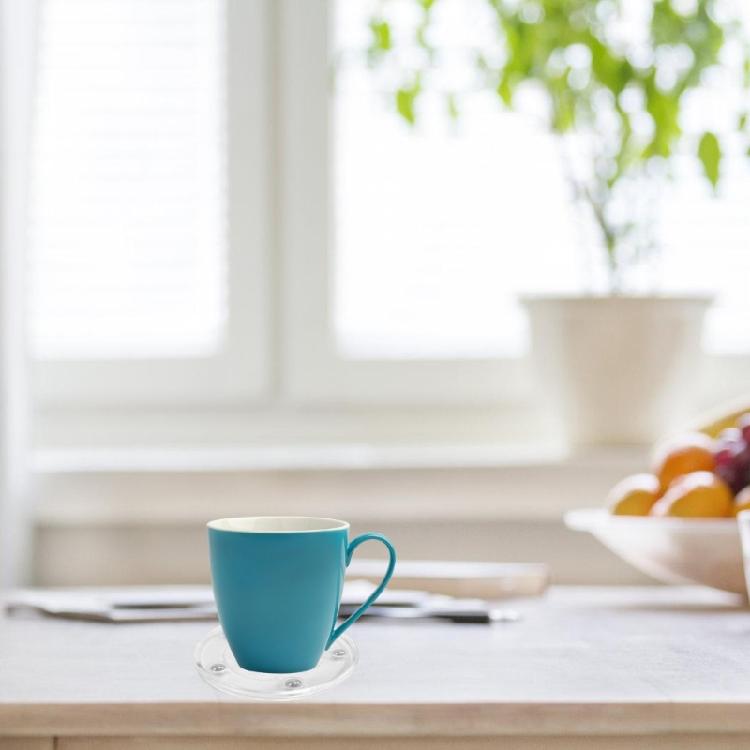 2 Piece Multifunctional 360 Degree Rotating Plastic Turntable Decorative Display Stand Plate Household Organizers Tool